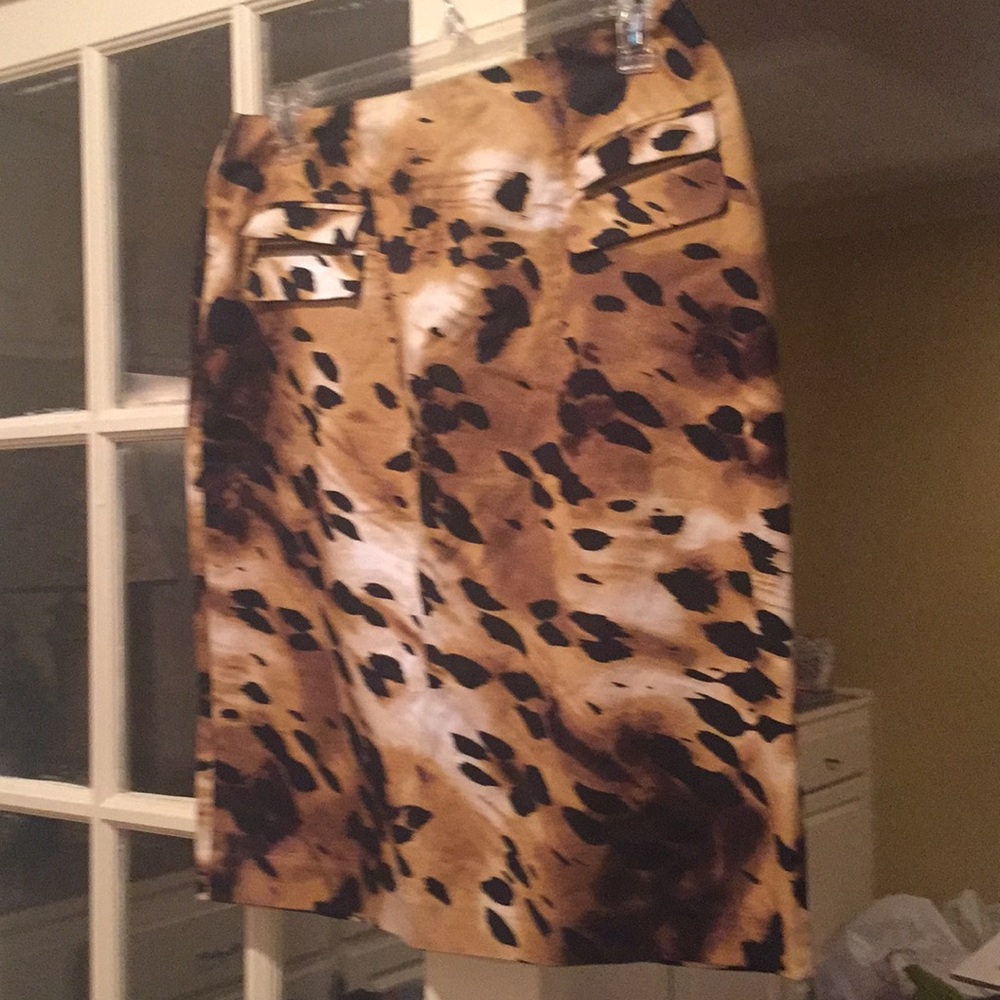 Grace Animal Print Skirt